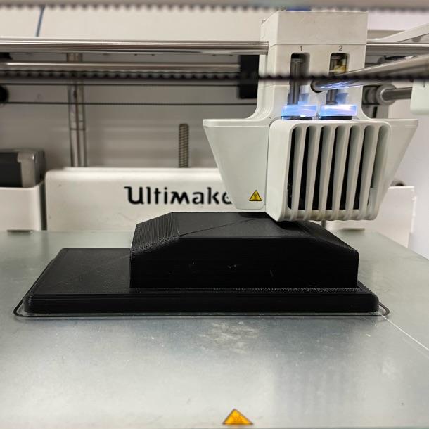 3d printing our case for the Arduino and power bank